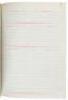 Manuscript volume of Charles P. Warren of Sacramento - 2