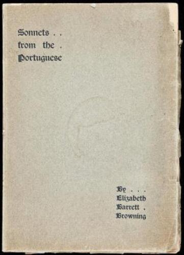 Sonnets of the Portuguese - Facsimile of the illuminated manuscript by Phoebe Anna Traquair