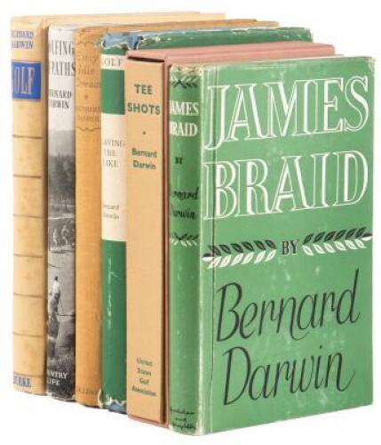 Six titles by Bernard Darwin