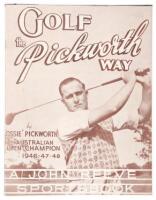Golf the Pickworth Way...as told to John Reeve