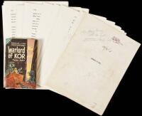 Original Typescript for Warlord of Kor