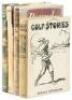 Four books with reminiscences of golf