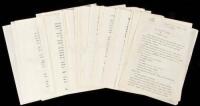 Original carbon typescript for "The Undesired Princess"