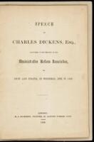 Speech of Charles Dickens, Esq., Delivered at the Meeting of the Administrative Reform Association, at Drury Lane Theatre, on Wednesday, June 27, 1855