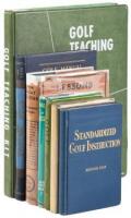 Seven books for teaching golf