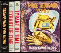 Four science fiction novels published by Fantasy Press