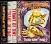 Four science fiction novels published by Fantasy Press