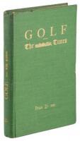 Golf from the Times...some Articles on Golf, by The Times Special Contributor