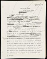 The Suicide Express - Original typescript with corrections & final carbon draft