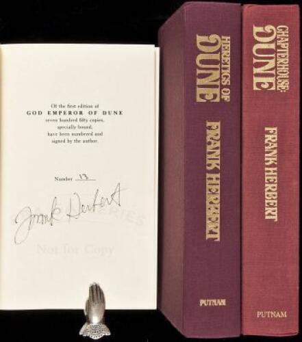 Three signed/limited titles in the Dune Series