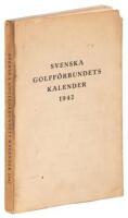 Svenska Golfförbundets Kalender 1942 - Swedish Golf Association guide/calendar