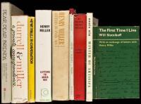Seven volumes of correspondences between Henry Miller and friends