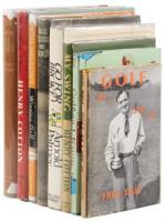 Eight autobiographical books on Golf