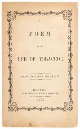 A Poem on the Use of Tobacco