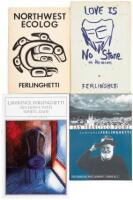 Four titles signed by Lawrence Ferlinghetti