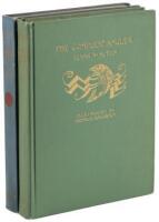 Two Volumes Illustrated by Arthur Rackham: The Compleat Angler [and] The Vicar of Wakefield