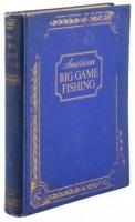 American Big Game Fishing - with a sport-fishing photograph used in the book and captioned in the hand of Ernest Hemingway