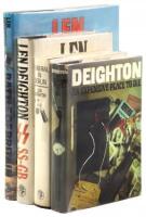 Four first editions by Len Deighton