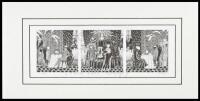 Limited edition Signals print - signed by Edward Gorey