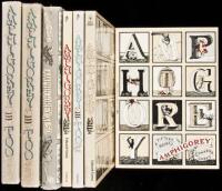 Amphigorey - seven volumes of various editions of various Amphigorey titles