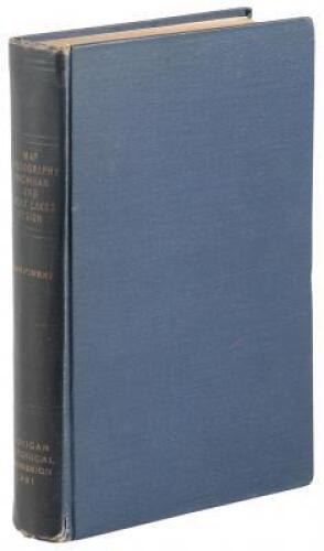 Bibliography of The Printed Maps of Michigan 1804-1880. With a Series of Over One Hundred Reproductions of Maps Constituting an Historical Atlas of the Great Lakes and Michigan.