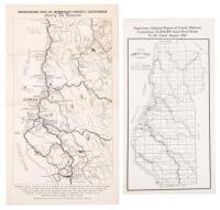 Two maps of Humboldt County