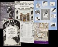 Collection of posters for Edward Gorey publications or productions