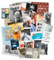 Sixty pieces of Lawrence Ferlinghetti ephemera