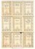 Nine works by Henri Rene Guy de Maupassant published by Alfred A. Knopf - 2