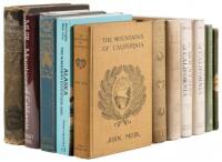 Nine Later Printings of Books by John Muir