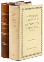 My Early Life [with] A Bibliography of the Works of Sir Winston S. Churchill