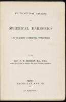 An Elementary Treatise on Spherical Harmonics and Subjects Connected with Them
