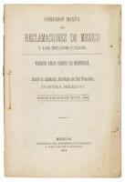 Comision mixta de reclamaciones de Mexico y los Estados-Unidos. Tadeus Amat, obispo de Monterey, y Joseph S. Alemany, arzobispo de San Francisco, contra Mexico. Reclamacion num. 493