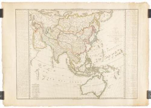 Carte de L'Asie avec les nouvelles decouvertes pour servir à l'instruction de la Jeunesse