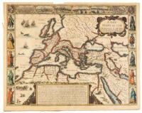 A New Mappe of the Romane Empire Newly Described by John Speede