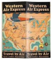Western Air Express: Travel by Air, Speed - Comfort - Dependability