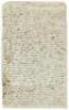Autograph Letter Signed from an African-American emigrant teacher in Liberia