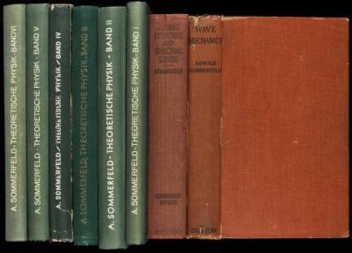 Eight volumes by Arnold Sommerfeld