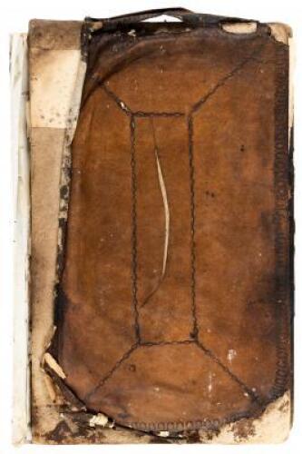 Manuscript ledger for a store in Sacramento in mid-1850s