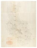 Mineral map of Lake County, California