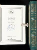Two signed first editions from the Easton Press