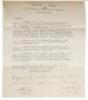 Five Copies of a Typed Letter, Signed by Various Trade Unions Regarding Unemployment and the Impressment of Chain Gang Laborers - 5