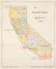 Sheet with six color maps, one of San Francisco, the others of California, showing electoral districts - 2