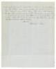 Autograph Letter Signed by the Wife of a Black Missionary Pastor of the Presbyterian Church at Monrovia, Liberia - 2