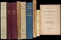 Collection of works on earthquakes by F. de Montessus de Ballore