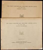 The Fukui Earthquake, Hokuriku Region, Japan. 28 June 1948. Volume I, Geology [and] Volume II, Engineering