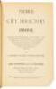 Pierre City Directory 1890-91. Comprising an Alphabetically Arranged List of Business Firms and Private Citizens -- A Miscellaneous Directory, City, County and State Officers, Public and Private Schools, Churches, Banks, Incorporated Institutions, Secret - 5