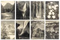 Eight Hotel Ahwahnee, Yosemite, Menus with front cover photographs by Ansel Adams