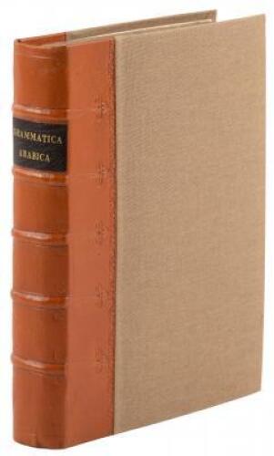 Arabic&aelig; Lingv&aelig; Tyrocinium Id Est Grammatica Arabica; cum varia Praxios Materia, cujus elenchum versa dalit pagella [bound with] Fabvl&aelig; Locmani Sapientis
