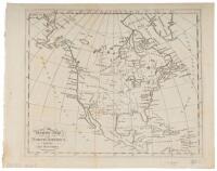 An Accurate Map of North America with the New Discoveries